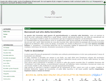 Tablet Screenshot of mondobiciclette.org